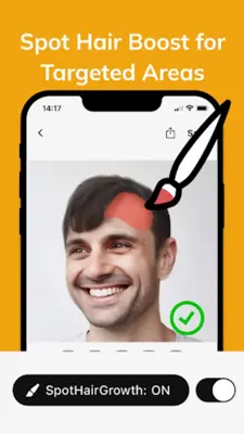 HairBoost android App screenshot 1